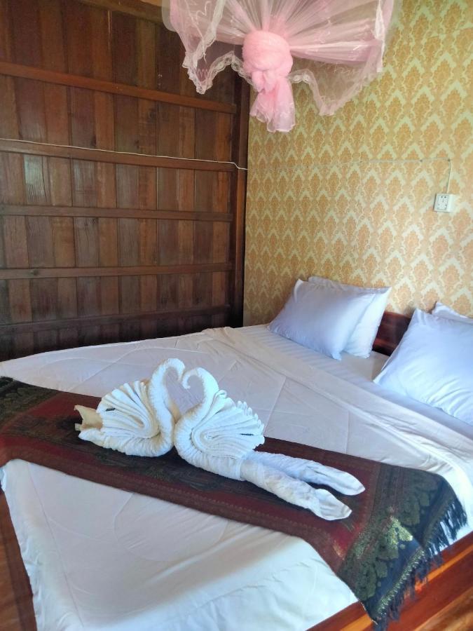 Riverside Bungalow Don Det Bagian luar foto