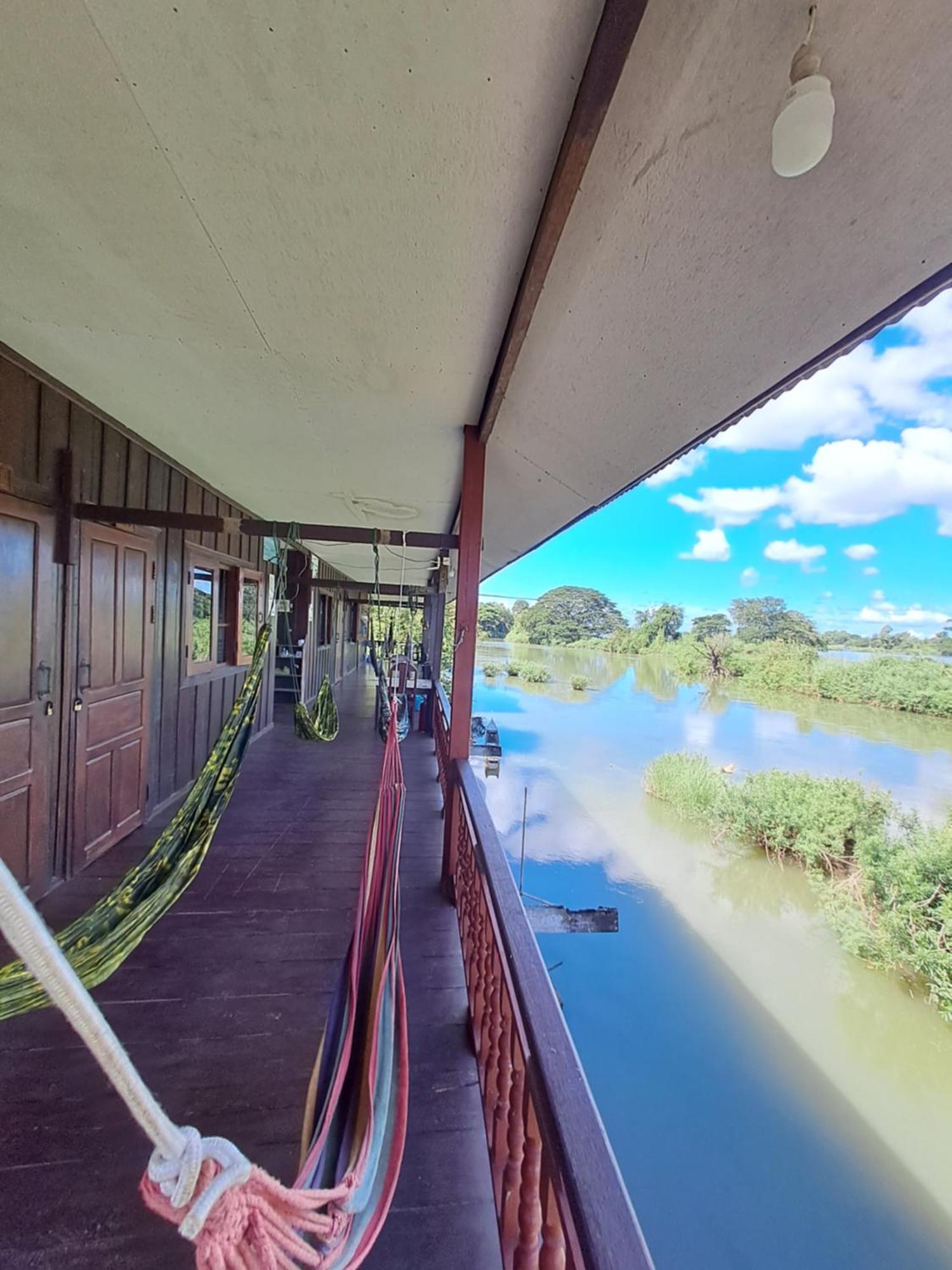 Riverside Bungalow Don Det Bagian luar foto